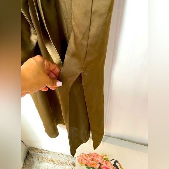 LeRumi Kinsey Slip Dress Green Size S - Picture 8 of 11